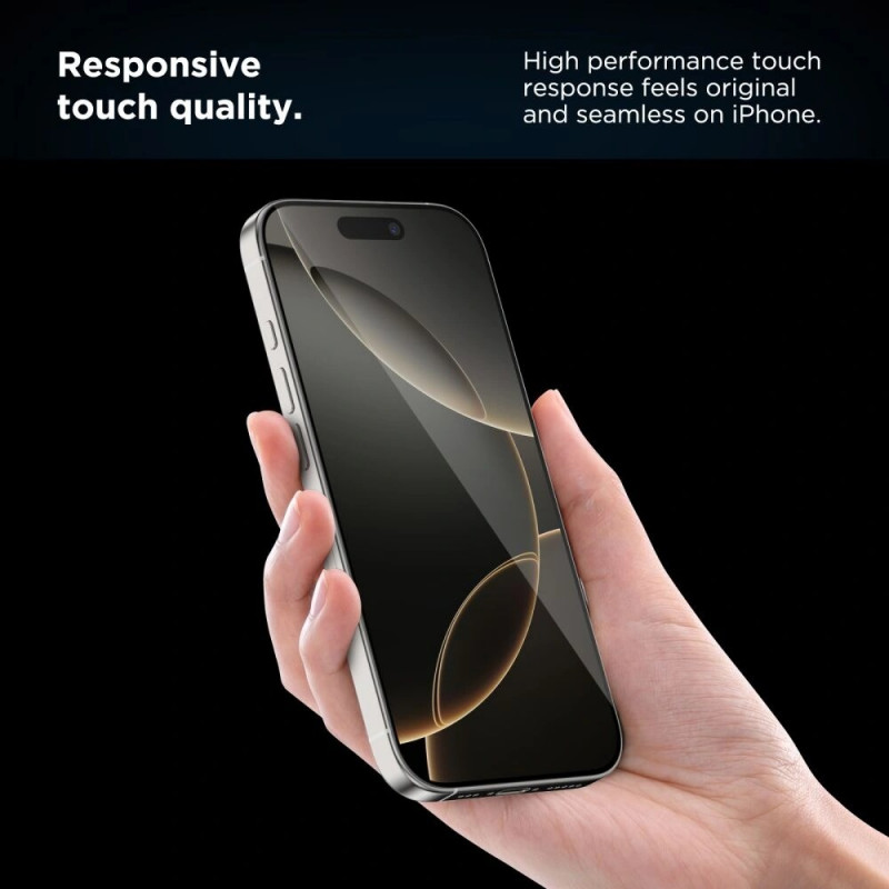 Tech-Protect Quick Set+ Pellicola protettiva in vetro temperato per Apple iPhone 13 / 13 Pro / 14 / 16e, nera (2 pz)