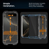 Proteggi schermo in vetro temperato Tech-Protect Quick Set+ per Apple iPhone 15 / 16, nero (2 pz)