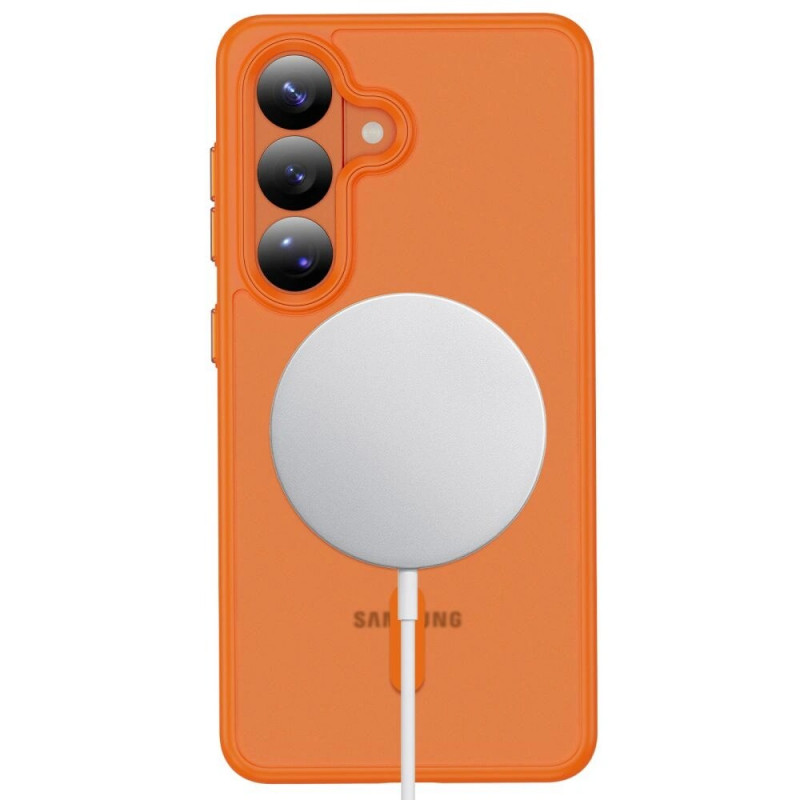 Custodia MagSafe Tech-Protect Magmat per Samsung Galaxy S26, arancione opaco
