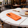 Custodia MagSafe Tech-Protect Magmat per Samsung Galaxy S26, arancione opaco