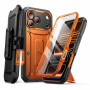 Custodia Supcase Unicorn Beetle Pro per Apple iPhone 17 Pro Max, corallo