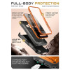 Custodia Supcase Unicorn Beetle Pro per Apple iPhone 17 Pro Max, corallo