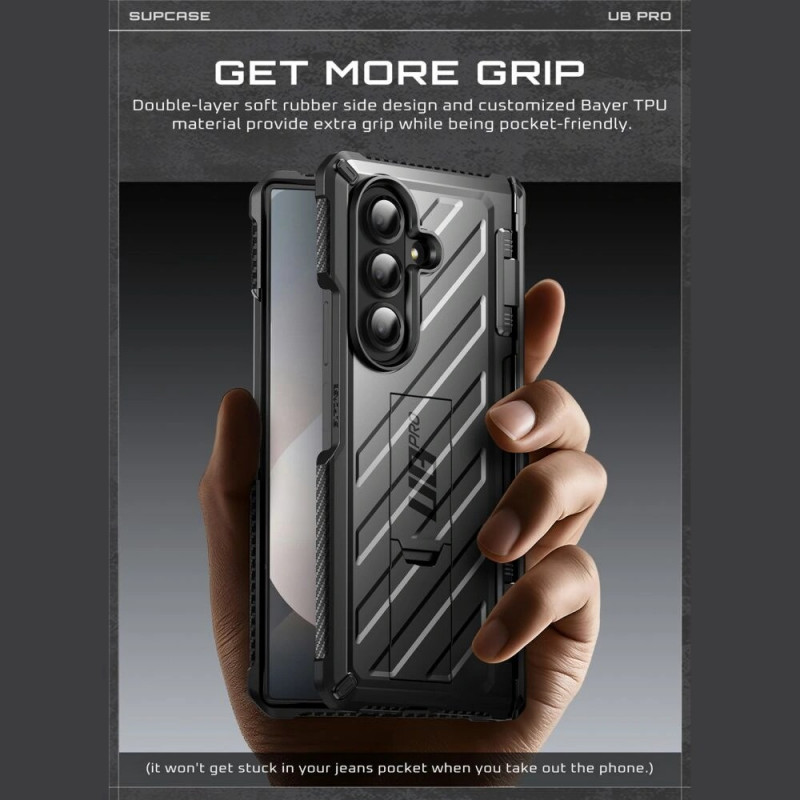 Custodia Supcase Unicorn Beetle Pro per Samsung Galaxy Z Fold 7, nera