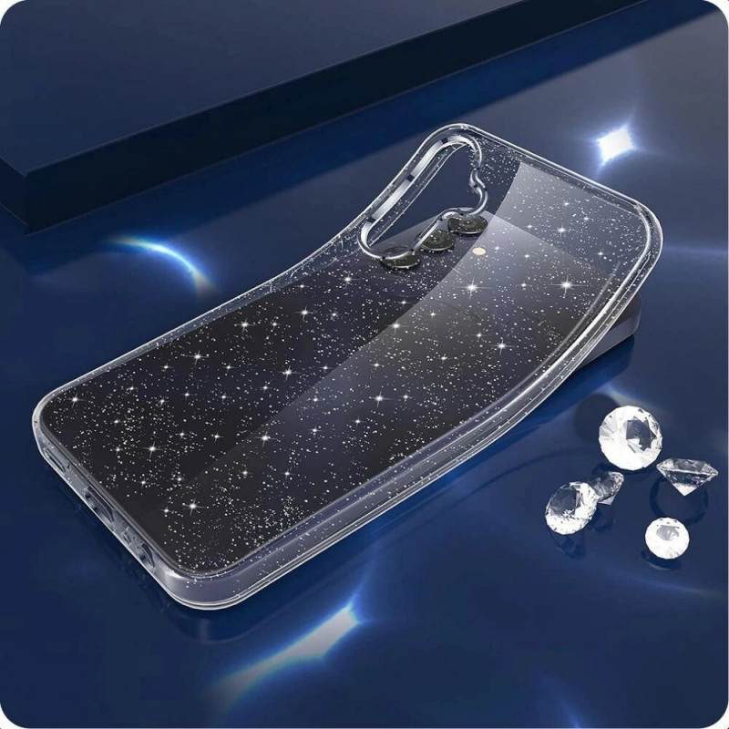 Custodia Tech-Protect FlexAir per Samsung Galaxy S26, Glitter, THP5175