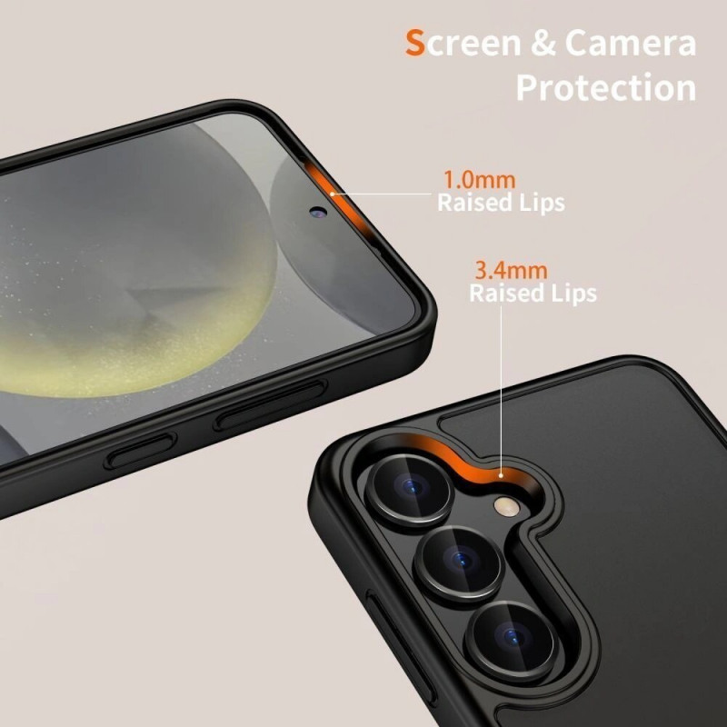 Custodia Tech-Protect Magmat per Samsung Galaxy A57 5G, nero opaco