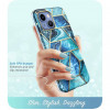 Custodia Supcase Cosmo per Apple iPhone 14 Plus / 15 Plus, blu oceano