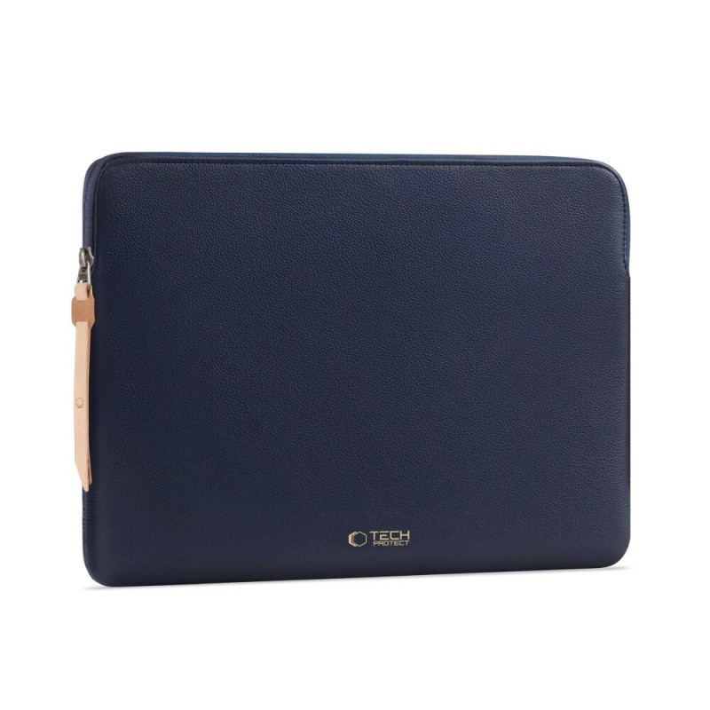 Custodia per laptop Tech-Protect Fleece 15-16", blu navy