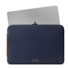 Custodia per laptop Tech-Protect Fleece 15-16", blu navy