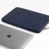 Custodia per laptop Tech-Protect Fleece 15-16", blu navy