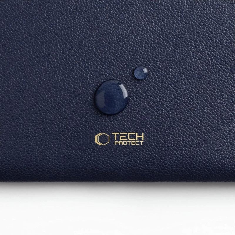 Custodia per laptop Tech-Protect Fleece 15-16", blu navy