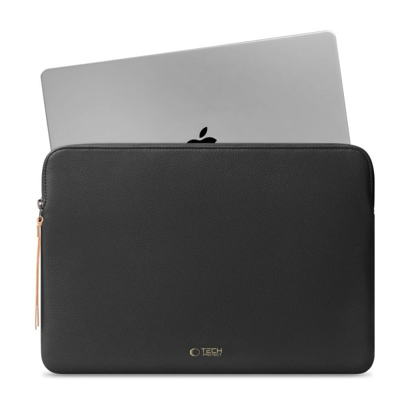 Custodia per laptop Tech-Protect Fleece 15-16", nera