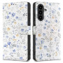 Custodia portafoglio Tech-Protect per Samsung Galaxy A57 5G, Spring Flowers