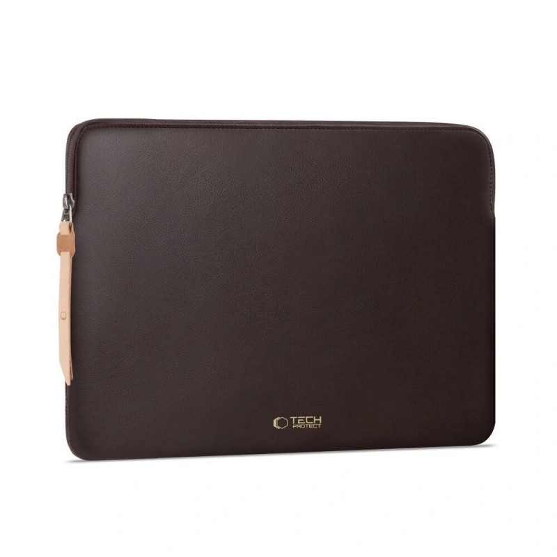 Custodia per laptop Tech-Protect Fleece 13-14" marrone (Brown)