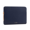 Custodia per laptop Tech-Protect Fleece 13-14" blu navy