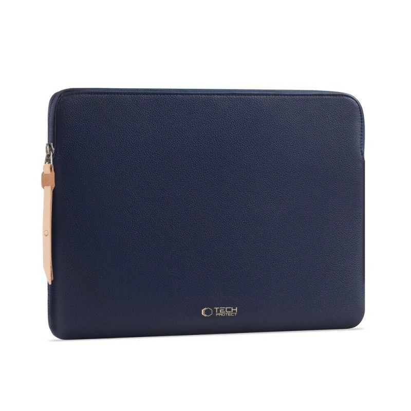 Custodia per laptop Tech-Protect Fleece 13-14" blu navy