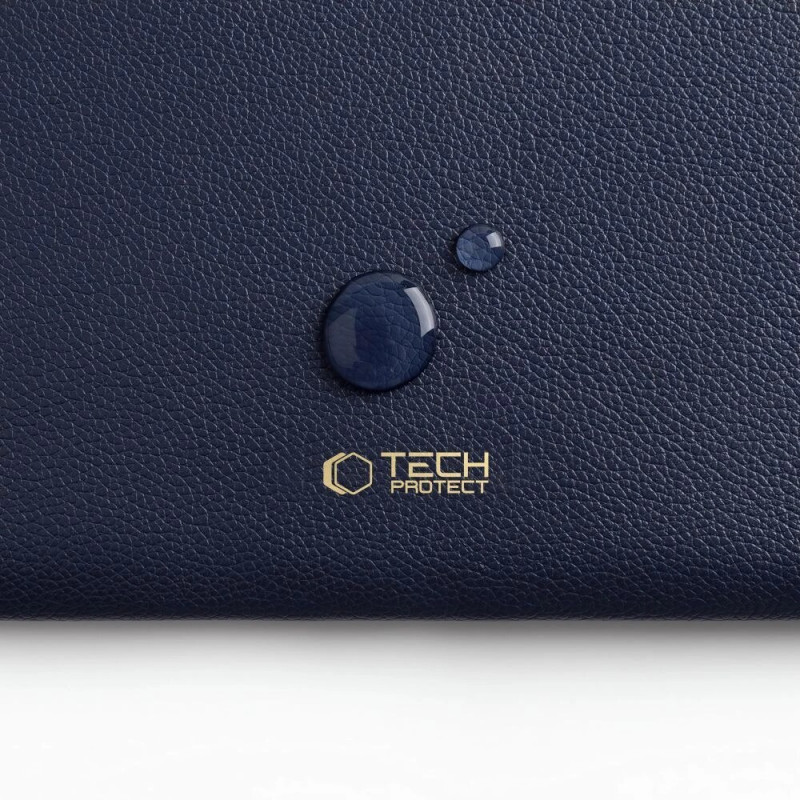 Custodia per laptop Tech-Protect Fleece 13-14" blu navy