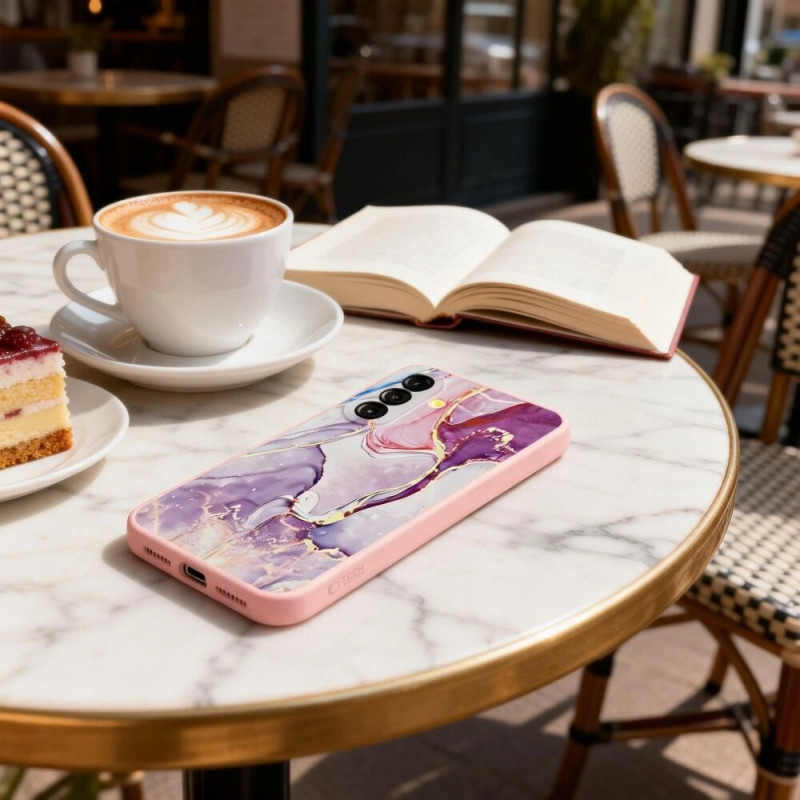 Custodia Tech-Protect Icon per Samsung Galaxy A37 5G, marmo