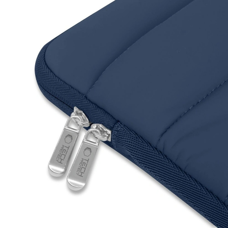 Custodia per laptop Tech-Protect Fluffy 15-16", blu navy