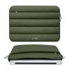 Custodia per laptop Tech-Protect Fluffy 13-14" verde militare