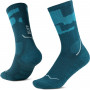 Calze Buff Merino MW Crew MWC2, verde acqua, L