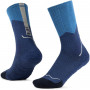 Calze Buff Merino MW Crew MWC1, blu, L