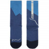 Calze Buff Merino MW Crew MWC1, blu, L