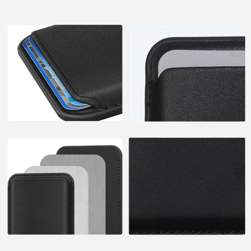 Portacarte o documenti magnetico universale Tech-Protect MagWallet MagSafe, nero