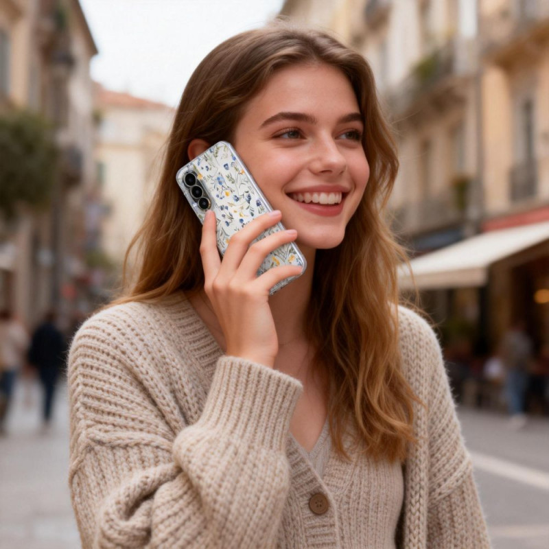 Custodia Tech-Protect FlexAir per Samsung Galaxy A27 5G, Spring Flowers