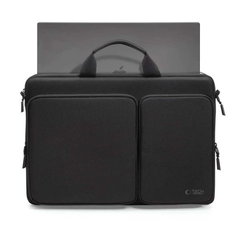 Borsa per laptop Tech-Protect Defender 17", nera