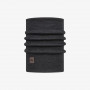 Buff Scalda collo multifunzionale Merino Heavyweight, grigio tinta unita