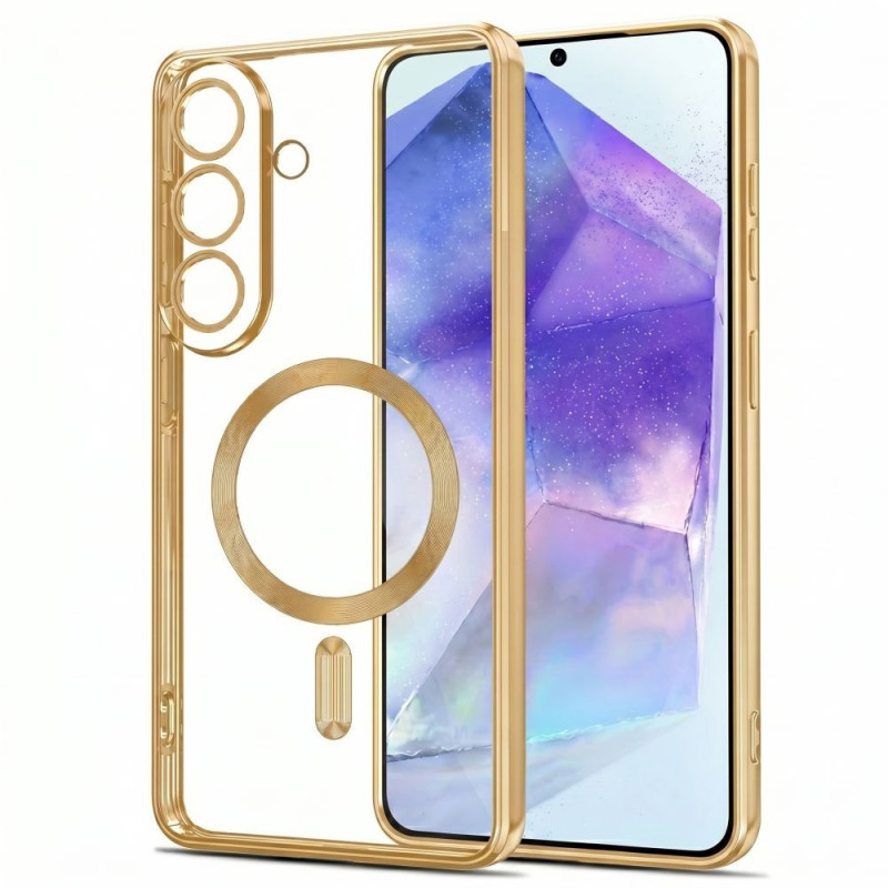Custodia MagFlex MagSafe Tech-Protect per Samsung Galaxy A27 5G, oro brillante