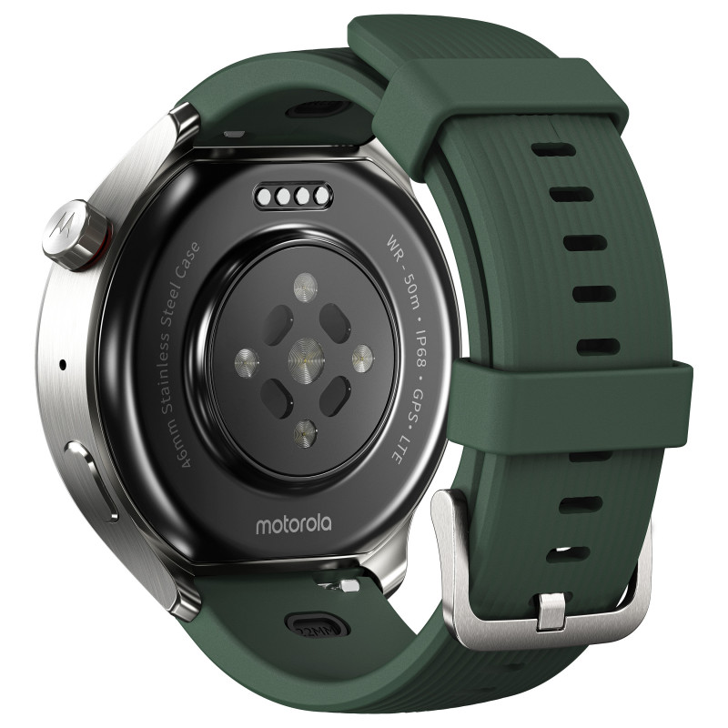 Motorola Moto Watch Ultra PBCX0007SE, argento