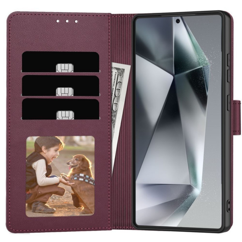 Custodia portafoglio Tech-Protect per Samsung Galaxy A27 5G, bordeaux