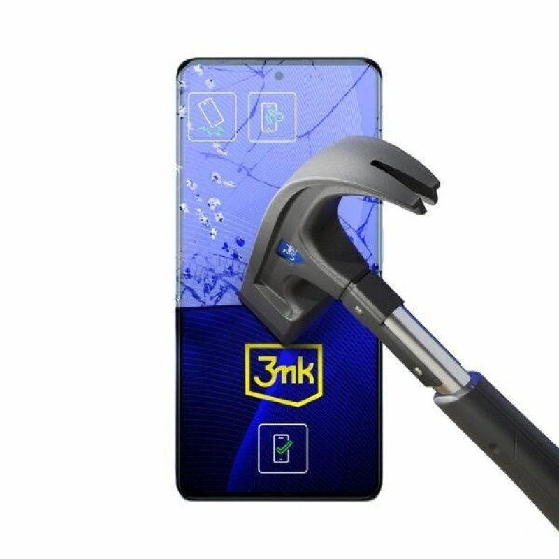 Vetro ibrido 3MK FlexibleGlass 3MK6410 per Xiaomi Redmi Note 12 Pro