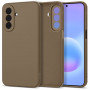 Custodia in silicone Tech-Protect Icon per Samsung Galaxy A27 5G, marrone