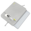 Custodia per laptop Tech-Protect Defender 15-16", grigio crayon