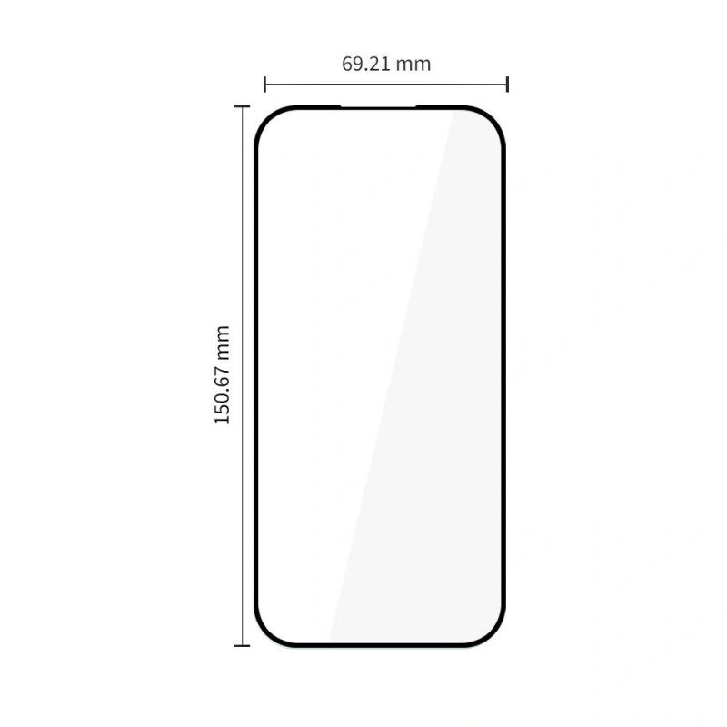 Tech-Protect Glass Fit+ Vetro temperato per Google Pixel 9a / 10a (2 pz), nero
