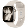 Cinturino in silicone Tech-Protect per Apple Watch 8 / 9 / 10 / 11 / 12 / SE / Ultra 44/45/46/49 mm, Starlight