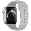 Cinturino in silicone Tech-Protect per Apple Watch 8 / 9 / 10 / 11 / 12 / SE / Ultra 44/45/46/49 mm, grigio lunare