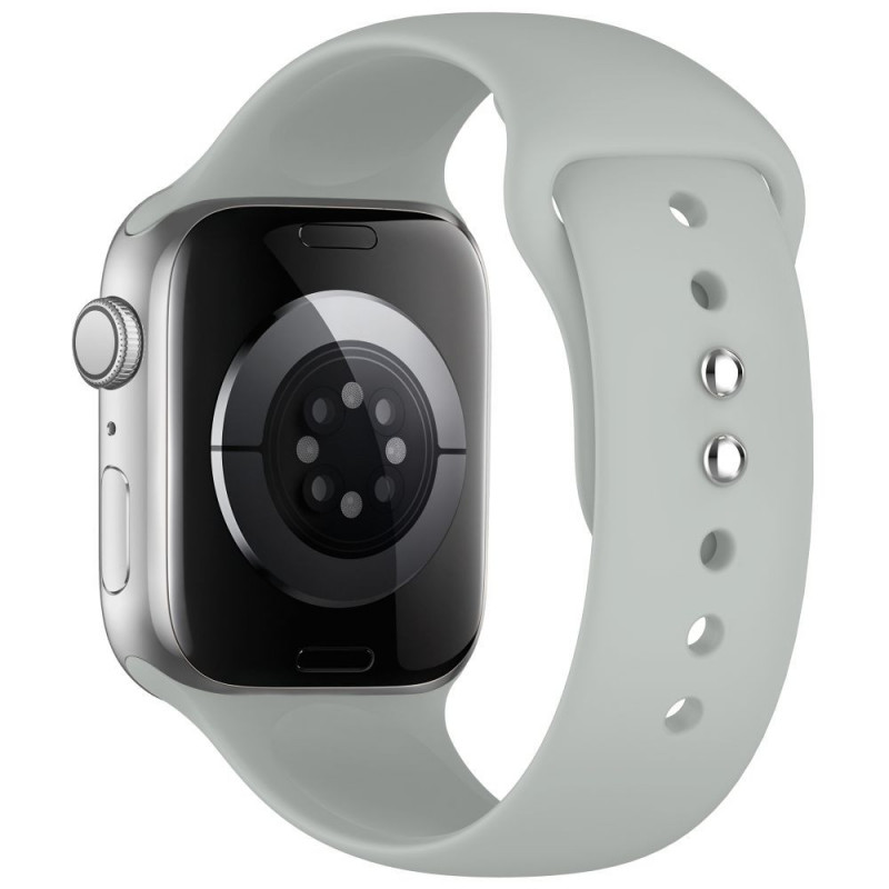 Cinturino in silicone Tech-Protect per Apple Watch 8 / 9 / 10 / 11 / 12 / SE / Ultra 44/45/46/49 mm, grigio lunare