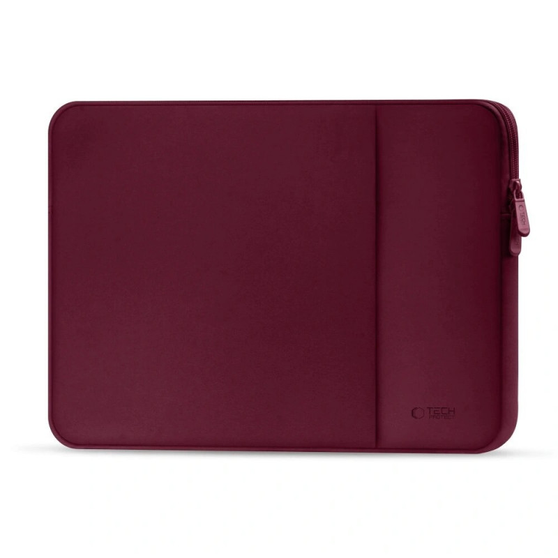 Custodia per laptop in neoprene Tech-Protect 13" bordeaux