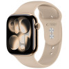 Cinturino in silicone Tech-Protect per Apple Watch 8 / 9 / 10 / 11 / 12 / SE / Ultra 44/45/46/49 mm, noce