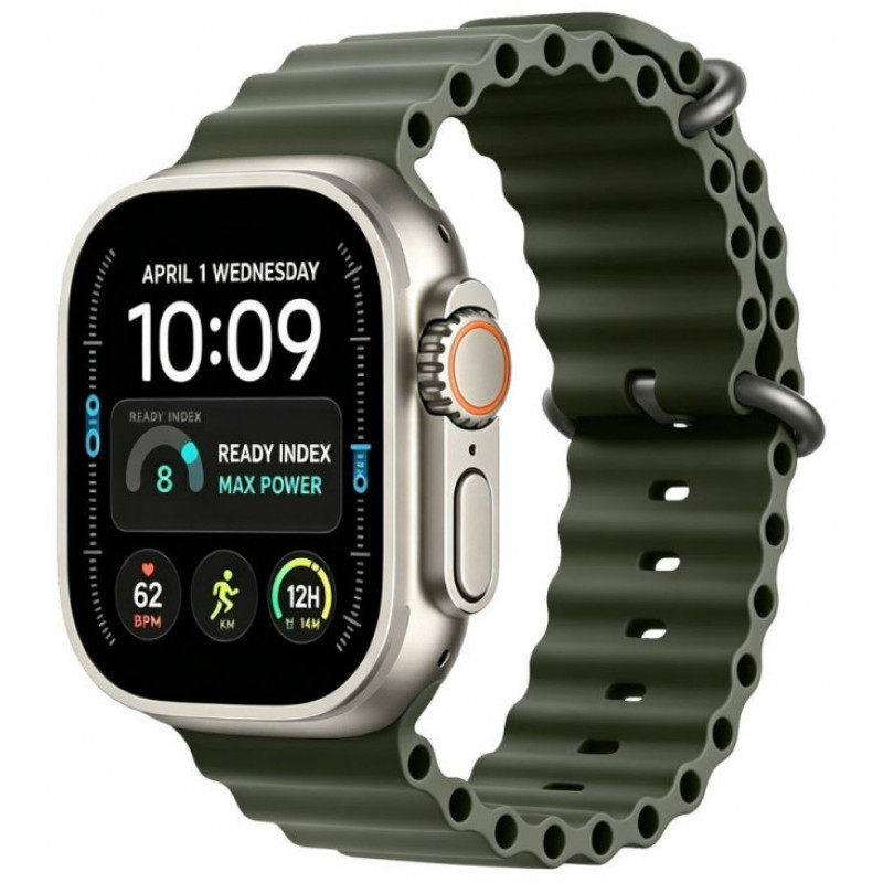 Cinturino Tech-Protect Iconband Pro per Apple Watch 8 / 9 / 10 / 11 / 12 / SE / Ultra 44/45/46/49 mm, verde militare