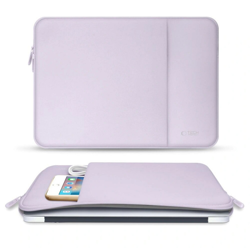 Custodia per laptop Tech-Protect in neoprene 15-16", malva