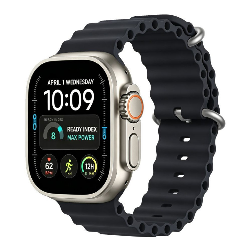 Cinturino Tech-Protect Iconband Pro per Apple Watch 8 / 9 / 10 / 11 / 12 / SE / Ultra 44/45/46/49 mm, grigio carbone
