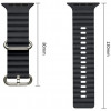 Cinturino Tech-Protect Iconband Pro per Apple Watch 8 / 9 / 10 / 11 / 12 / SE / Ultra 44/45/46/49 mm, grigio carbone