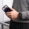 Cinturino Tech-Protect Silicone Line per Apple Watch 8 / 9 / 10 / 11 / 12 / SE / Ultra 44/45/46/49 mm, nero