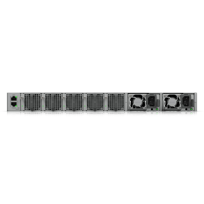 Ubiquiti UniFi Switch 32x QSFP28 100 Gbit, gestito, montabile in rack 19", touchscreen da 1,3"