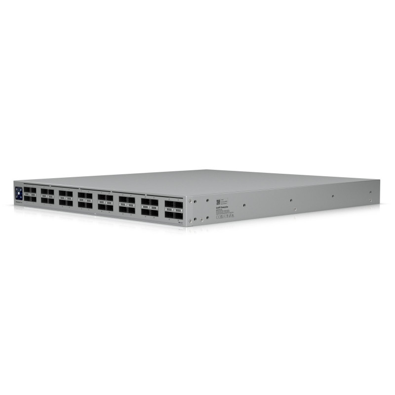 Ubiquiti UniFi Switch 32x QSFP28 100 Gbit, gestito, montabile in rack 19", touchscreen da 1,3"
