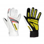 Guanti da sim racing Sabelt G34, compatibili con touchscreen, palmo in silicone, circonferenza 238-246 mm, bianchi, XL